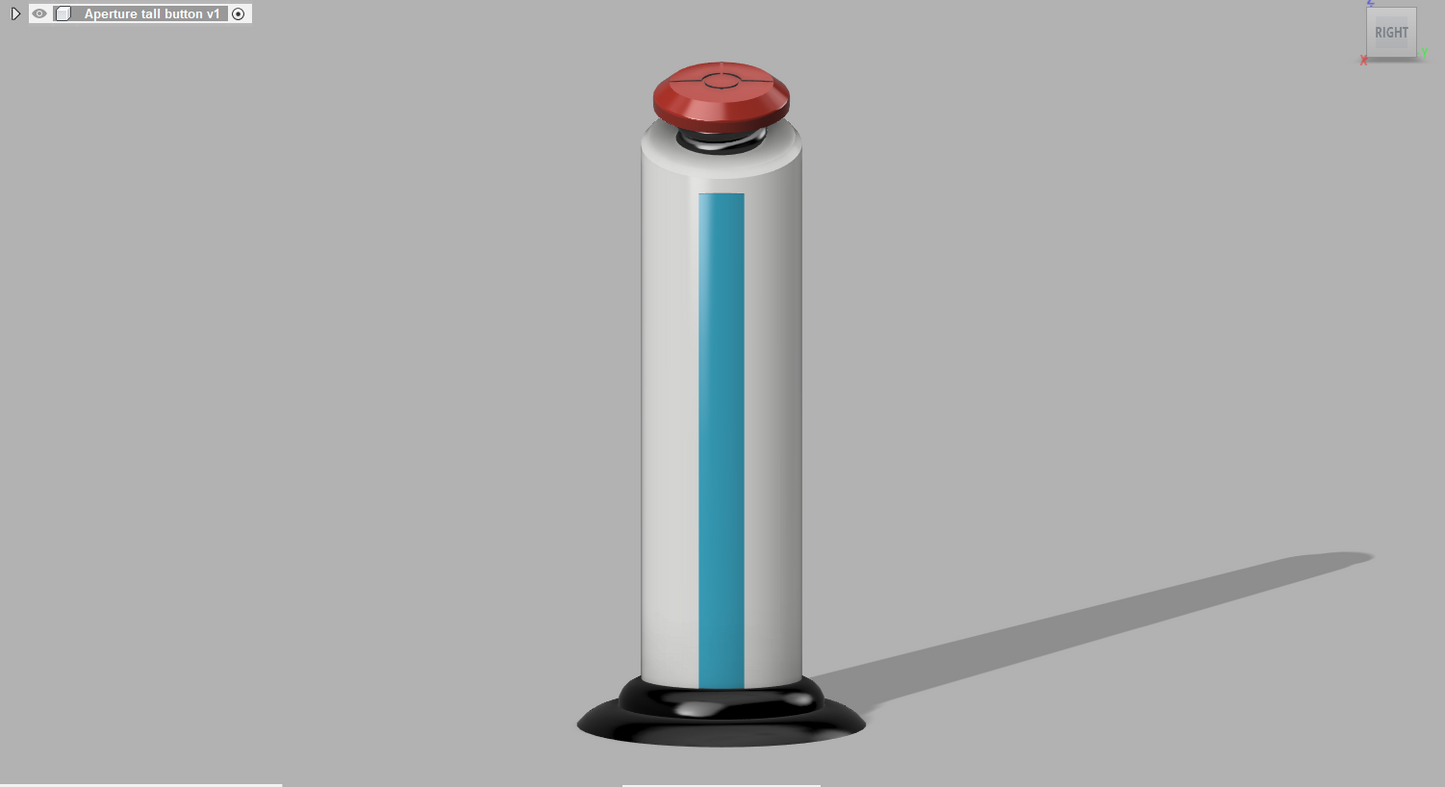 Aperture Test Button Tall (Modern)