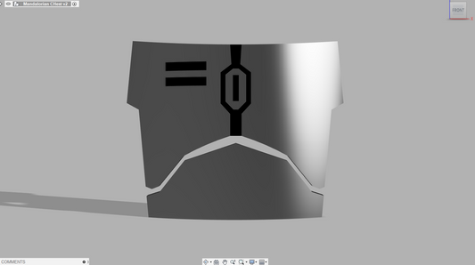 Basic Mandalorian Chest Piece