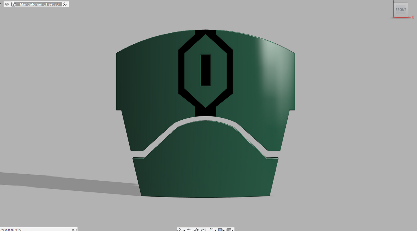 Boba Fett Chest plate (Alternate)