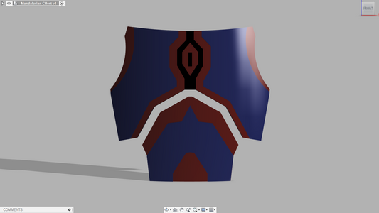 Ancient Mandalorian Chest piece